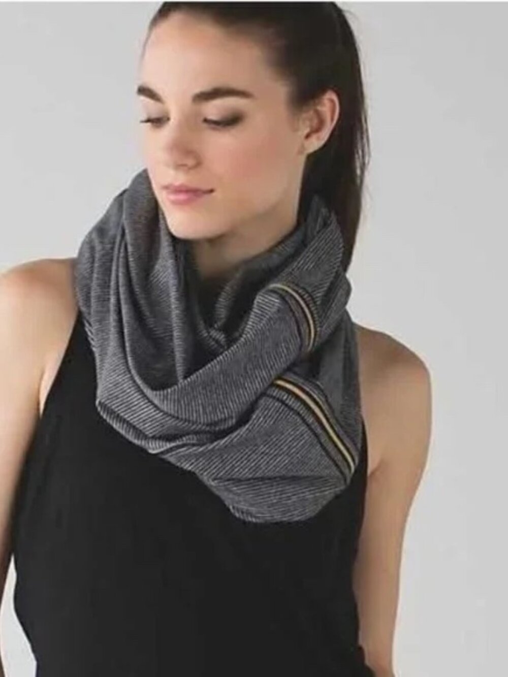 Lululemon Vinyasa Striped Scarf